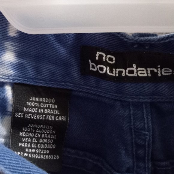 No Boundaries Tie Dye Cropped Pants Size 11 (T-325) - Picture 4 of 5